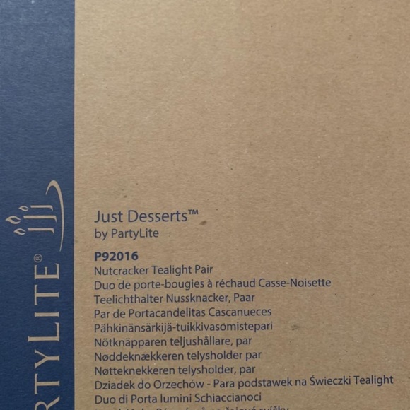 PartyLite “Just Desserts” Candle Holders - Picture 2 of 2